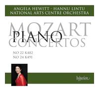 Wolfgang Amadeus Mozart / Hewitt – Concerti per pianoforte 22 e 24 – CD – Hyperion