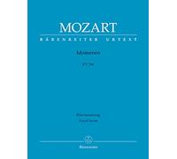 Idomeneo KV 366 - Dramma Per Musica. Klavierauszug