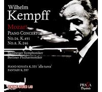Mozart/ Kempff, Wilhelm - Piano Concertos Nos 8 & 24
