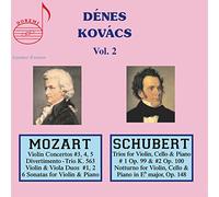 Wolfgang Amadeus Mozart Dénes Kovács - Volume 2 (CD) Box Set