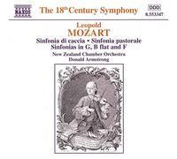 Leopold Mozart – Sinfonie: da Caccia, Pastorale, in Sol Magg., in Si bemolle – CD – NAXOS