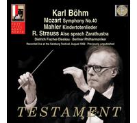 Karl Böhm Sinfonie 40 / Kindertotenlieder / Also Sprach Zara (CD)