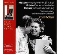 Mozart/Mahler/Strauss - Sym 29/Kindertotenlieder/&