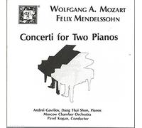 Mozart / Mendelssohn : Concerti for Two Pianos (1987-05-03)