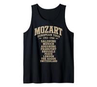 Mozart On Tour Compositore di Musica Classica Canotta