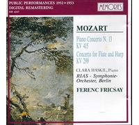 Mozart: Piano Concerto No. 13; Concerto for Flute & Harp
