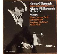 Mozart Piano Concerto No. 15 on B flat, K. 450 / Symphony No. 36 in C, K. 425 / Leonard Bernstein, Pianist and Conductor / Vienna Philharmonic Orchestra
