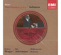 Mozart: Piano Concertos #15, 23 &24 - Solomon, Otto Ackermann, Herbert Menges, Philharmonia Orchestra