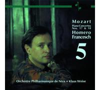 Mozart: Piano Concertos, No. 17 & 18 by Klaus Weise Homero Francesch (1993-09-18)