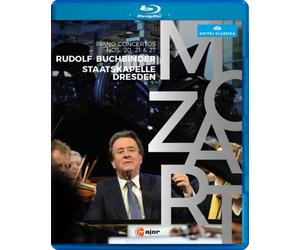 Mozart: Piano Concertos Nos. 20, 21 & 27 (Blu-ray) Rudolf Buchbinder