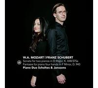 Wolfgang Amadeus W.A. Mozart/Franz Schubert: Sonata for Two Pianos in D Ma (CD)