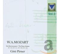 Mozart/ Pirner - Complete Pno Sons 3