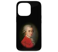 Mozart Portrait Art - Maestro di musica Pianista Orchestra Fan Custodia per iPhone 13 Pro