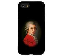 Mozart Portrait Art - Maestro di musica Pianista Orchestra Fan Custodia per iPhone SE (2020) / 7/8