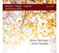 Wolfgang Amadeus Mozart Mozart/Reger/Leitner: Klarinettenquintette (CD) Album