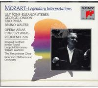 Mozart: Requiem e Arie Da Concerto / Bruno Walter, Lily Pons, Ezio Pinza, Etc CD