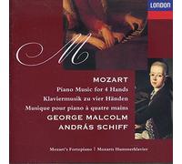 Mozart:Schiff/Malcolm - Pianomusik Foer Fyra Haender: S