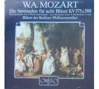 Mozart - Serenades for 8 Wind Instruments, K. 375; 388