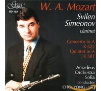 Mozart/ Simeonov/ Yong Ho/ Amadeus Orch Sofia - Concerto For Clarinet & Orchestra