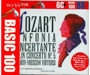 Mozart - Sinfonia Concertante / Violin Concerto 5
