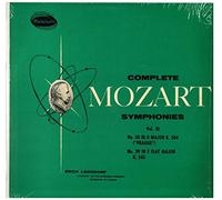 Mozart: Sinfonie N. 38 & 39 / Erich Leinsdorf, London Philharmonic - LP