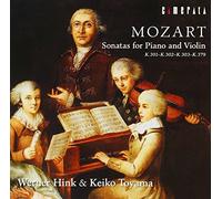 Mozart: Sonatas for Violin and Piano / Werner Hink, Keiko Toyama (Media)