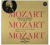 Mozart: Sonate Per Violino e Pianoforte Vol.2 / Gyorgy Pauk, Peter Frankl - LP