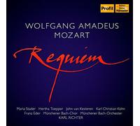 Wolfgang Amadeus Mozart Wolfgang Amadeus Mozart: Requiem (CD) Album
