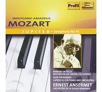 Mozart/Stravinsky - Jupiter Sym 41/Capriccio For Pno & Orch
