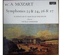 Mozart: Symphonies 23 & 24, 26 & 27; Marriner/ Acad St. Martin