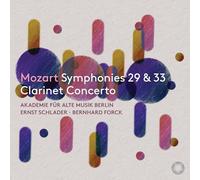 MOZART SYMPHONIES 29 & 33 CLARINET CONCERTO