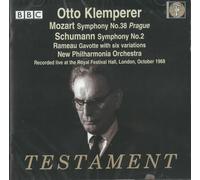 Mozart: Symphony No.38; Schumann: Symphony No.2 by New Philharmonia Orchestra (2013-06-11)
