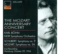 Mozart Symphony No. 9/symphony No. 34 (Bohm, Ndr So) (CD) Album