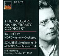 Mozart Symphony No. 9/symphony No. 34 (Bohm, Ndr So) (CD) Album