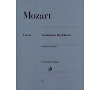 Mozart: Variations for Piano (Urtext)