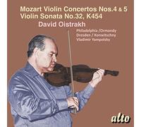 Mozart Violin Concertos Nos 4 & 5 Violin