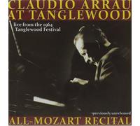 Wolfgang Amadeu Claudio Arrau at Tanglewood: All-Mozart Recital: Live from (CD)
