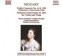 Mozart, W.A. - Con Vn 4/Sinf Concertante