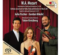 Audio Cd Wolfgang Amadeus Mozart - Sinfonia Concertante Per Violino E Viola K 36