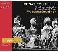 Wolfgang Amadeus Mozart Mozart: Così Fan Tutte (CD) Album