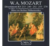 Mozart W. A. - Divertimenti For 6 Wind Instruments