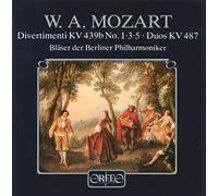 Mozart W. A. - Divertimenti Kv 439B 3 5 Duos Kv 487, Vol. 1