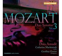 Wolfgang Amadeus Mozart Wolfgang Amadeus Mozart: Duo Sonatas - Volume 3 (CD)