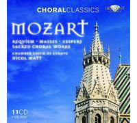 Mozart, W.A. - Requiem Masses Vespers Sacred Choral Works (Choral (11 CD)