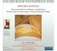 Mozart W.A. - Salzburg Festival 1988-Mozart: Divertimento K205