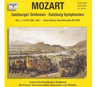 Mozart, W.A. - Salzburger Sinfonien Nr. 1-3