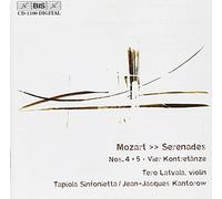 Wolfgang Amadeus M Serenades Nos. 4 and 5, Vier Kontretanze (Kantorow, Lat (CD)