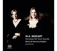 Wolfgang Amadeus Mozart W. A. Mozart: Sonatas for Four Hands (CD)