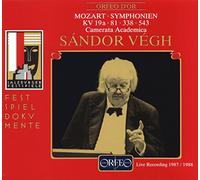 Vegh,Sandor/Camms Symphonies Kv19a, 81, 338, 543 (CD) Album