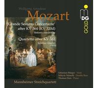 Mannheimer Streich Grande Sestetto Concertante After KV 364/Quartetto Afte (CD)